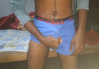 Oldman Cook in Underwear Solo Fuck