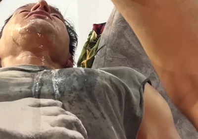 My Cock Full of Saliva, and His Throat Full of Milk