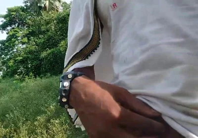 Panjabi Desi Boy Forest Outdoor Handjob