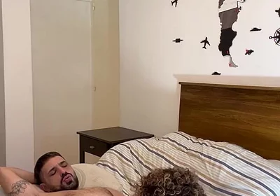 Bareback Amateur Sex with My Friend with Fat Dick