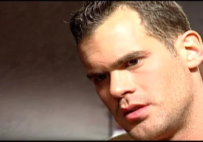Young Hung Muscle Stud Jerks off Solo at a Glory Hole with His Lover and Shoots a Thick Load