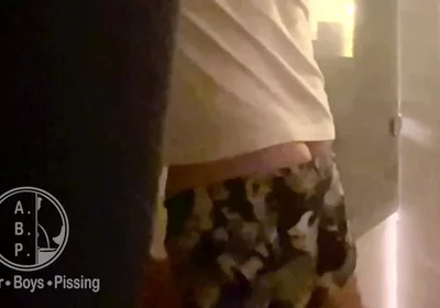 Caught Pissing on His Friend in the Bathtub