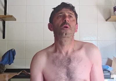 Straight Guy with Huge Cock Jerks off in the Cabin