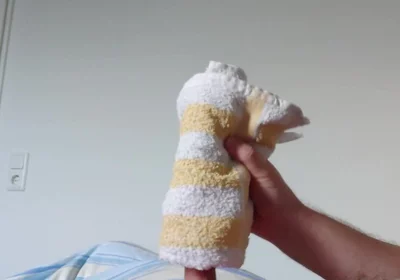 Small Cock Having Fun with the Towel
