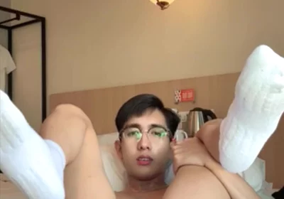 Filipino Boy Oiled Body, Nude Tiktok Dance, Playing with Ass Toys Until He Cum