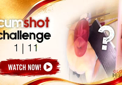 Cumshot Challenge at Gloryhole
