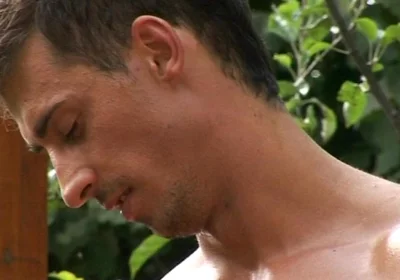 Young Hung Muscle Lovers Get off Together Outdoors and Blast Thick Cumshots on Each Other