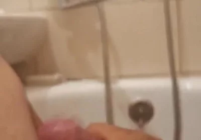 Masturbated in the Bathtub