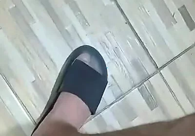 Handjob in the Bathroom
