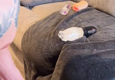Multiple Masturbation Toys and Multiple Cumshots