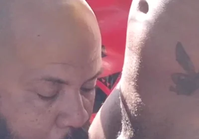 Stepfather Barbudo - the Deviation of the Motorcycle Courier Intense Sex in the Woods.