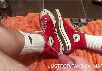 Jv Marx - With Converse Sneakers And Fleshlight