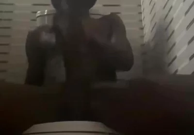 Short One in Toilet