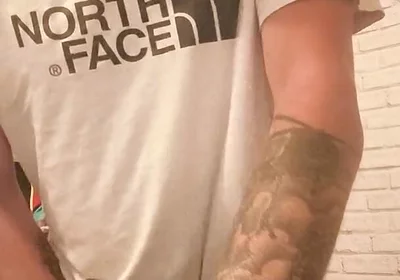 Big Dick Wanking and Smoking