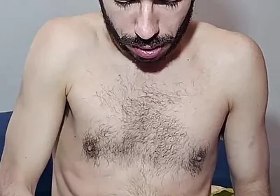 First Time on Video Sucking a Dildo