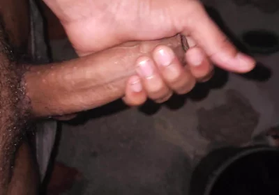 Masturbating in the Bathroom