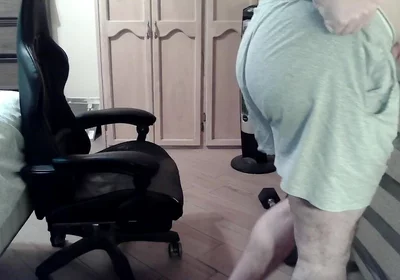 Hot Camboy Works His Legs and Nipples