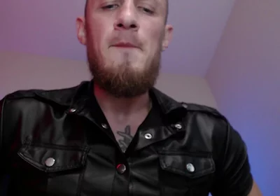 Leather Master, Saliva(spitting) and Biceps