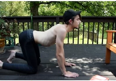Doing Yoga With A Butt Plug