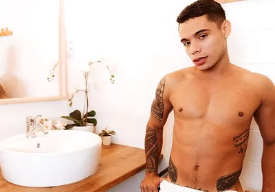 Hard in the Bathroom