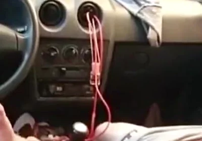 Erick Diaz and Carmona Masturbating Inside the Car in Downtown São Paulo.