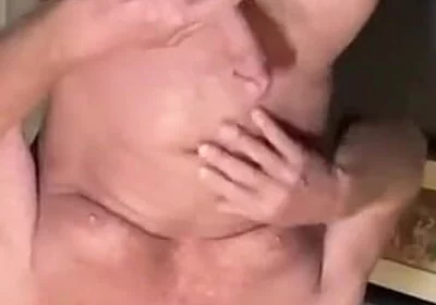 Naked Playing and Starting to Drip Precum