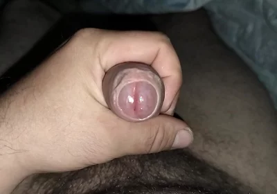 Masturbation and Cumshot at the Motel