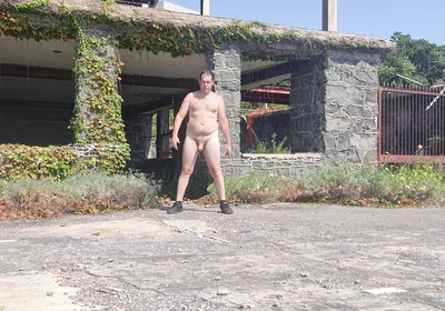 Nude Boy Near the Sea