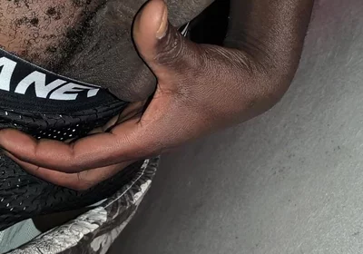 Horny Hairy Black Male Getting Kinky at the Storage Room