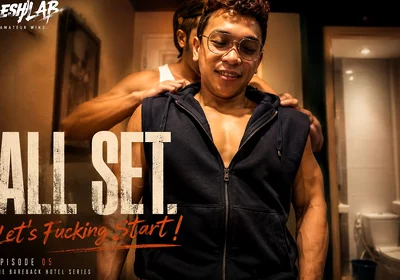 All Set - Lets Fucking Start! Asia Twink Gets Horny in Hotel
