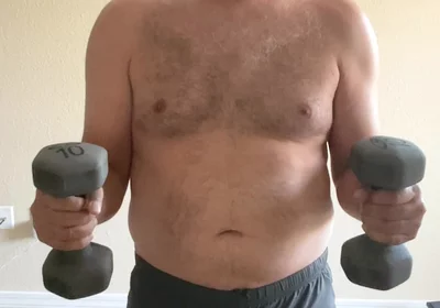 Stretching and lifting weights
