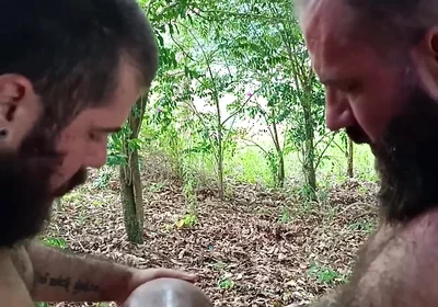 Two Stepbrothers Outdoor Hookup