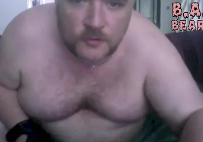 Stepdaddy Wanks in His Black Leather Gloves