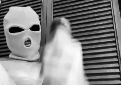 Masked BBC with Glasses and Balaclava Stroking Thick Uncut Black Cock Until Juicy Massive Cumshot Black20one