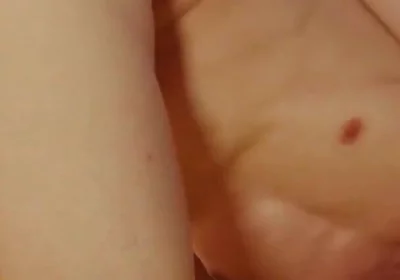 Horny Teen Boy Home Alone Jacks a Big Load