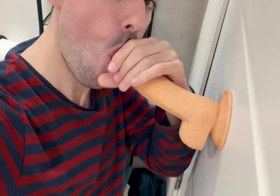 Sexy Stepdaddy Riding Dildo