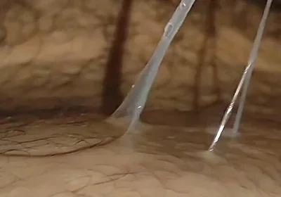 Massive Straight Cum in the Navel Hole!