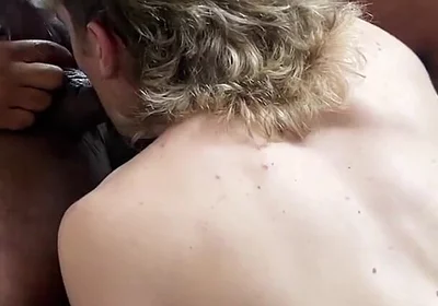 40 Mins Long Session Cute White Boy Serving Hairy Arab Stepdaddy in Jubba