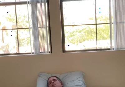 What's He Doing up There?