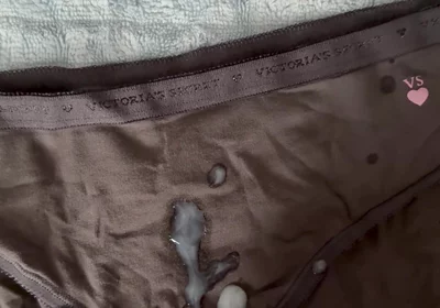 Cum on Wife’s Panties 20
