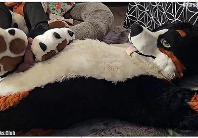 Pawslut Puppy Gets Back To Back Pawjobs With Massive 2nd Cumshot At The End