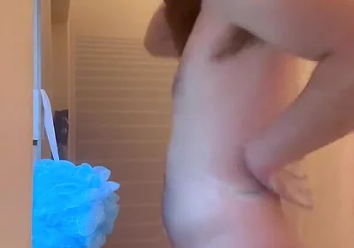 Big Cock in the Shower