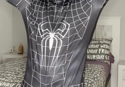 My Big Cock Cums with No Touch Spiderman Suit