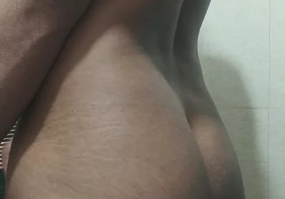 Bathroom Video with Ass and Cock