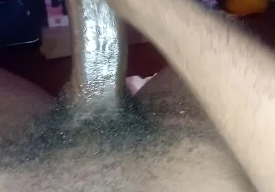 Stroking My Big Monster Cock