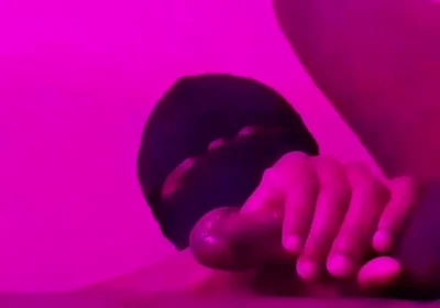Fucking My Ass and Stroking My Hard Cock