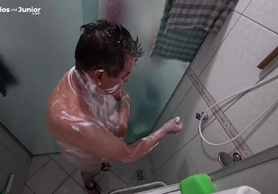 Stepdaddy Taking a Shower