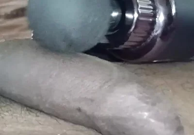 Solo Masterbating with BDSM Toy