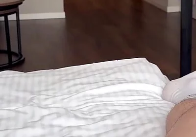Sexy Vili Had Sex in a Hotel Room Wearing Denim Shorts and Sexy Leggings