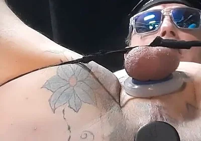 Butt Plug Anal Gape Close up